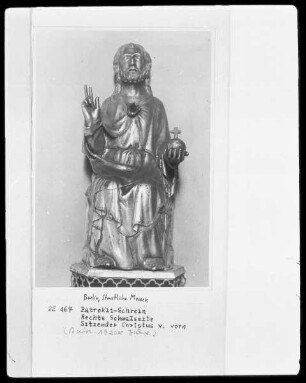 rechte Schmalseite: Christus
