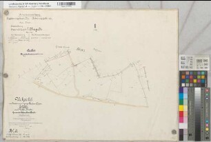 Elfsen (Bad Sassendorf), Zusammenlegung Elfsen, Bl.6 Urkarte 1 Bergede Flur 1