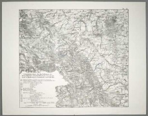 Uebersichts-Karte für die Stellungen der Oestreichischen u. Preussischen Armée nach dem Gefechte bei Burkersdorf u. Leutman[n]sdorf am 21ten. Iuli [Juli] 1762