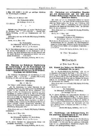 Ausbildungs- und Prüfungsordnung für den gehobenen Bibliotheksdienst bei den wissenschaftlichen Bibliotheken : [Wissenschaft] ; [Für das Reich] ; [Amtliche Erlasse] ; [Amtlicher Teil]