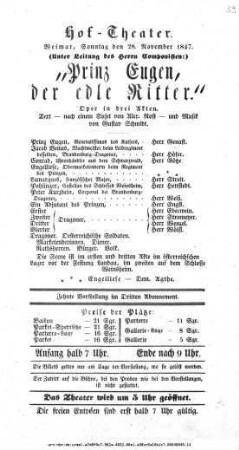 Prinz Eugen, der edle Ritter