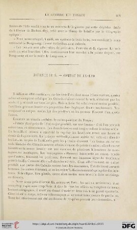Journée du 5 … Journée du 9 – Combat de Dao-Quao