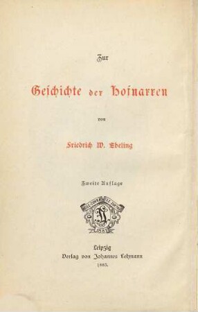 Friedrich Taubmann : ein Kulturbild