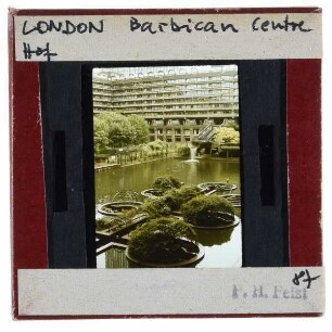 London, Barbican Centre : Innenhof