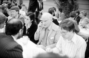 31. Tagung 1981 (29.6.-3.7.) Mediziner; Pressekonferenz: Francis Crick