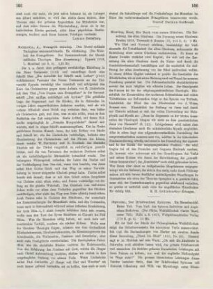 106-107 [Rezension] Der Briefwechsel Spinozas ; I