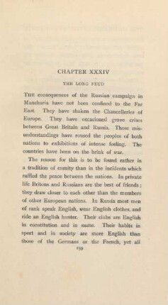 Chapter XXXIV. The long feud