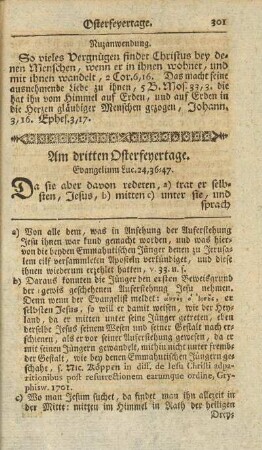Am dritten Osterfeyertage