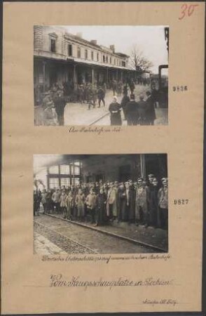Am Bahnhofe in Nis