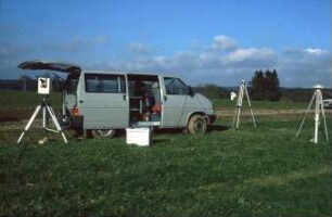 Totalstation und GPS als Referenzstationen mit Messbus