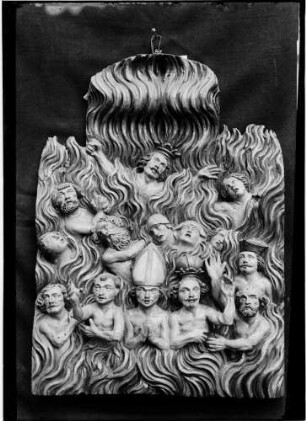 Stuckarbeit (Arme Seelen im Fegefeuer)