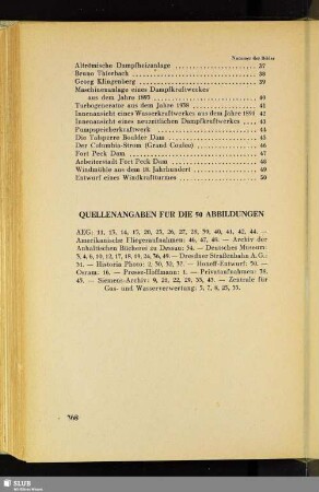 Quellenangaben Für Die 50 Abbildungen
