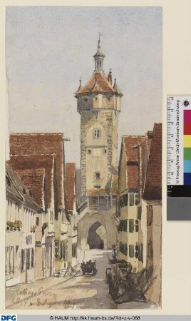 Klingentor in Rothenburg