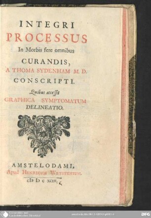 Integri processus in morbis fere omnibus curandis