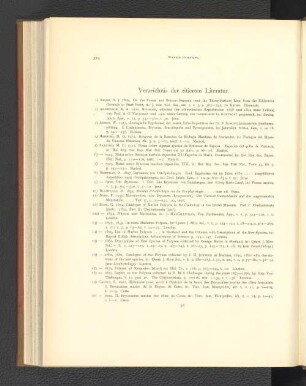 Verzeichnis der zitierten Literatur.