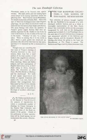 55: The van Randwijk collection, [1] : School of the Hague