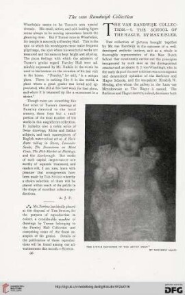 55: The van Randwijk collection, [1] : School of the Hague