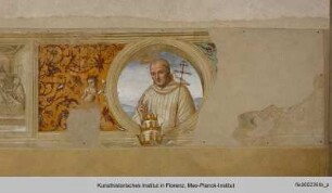 Die Ausstattung des Refektoriums : Die Geschichte von Joachim und Anna, Benediktinerheilige : Der Heilige Gregor der Große