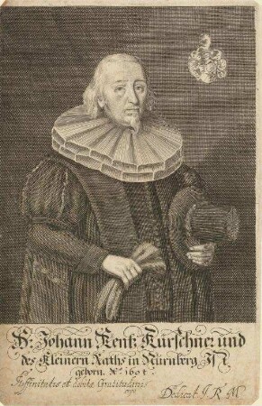 Johann Kentz, Kürschner und des Kleinern Rats; geb. 1604