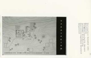 Sanatorium, Kärnten-Pritschitz (Diplomarbeit bei Peter Poelzig): Gemeinschaftsgebäude, Grundriss Erdgeschoss 1:200