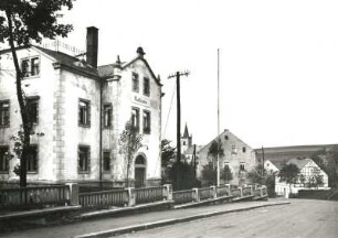 Eppendorf, Rathaus : Eppendorf. Rathaus. Straßenansicht