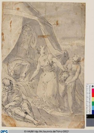 Judith ermordet den Holofernes