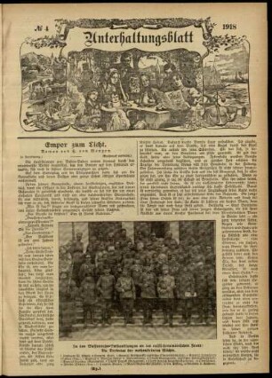 Ausgabe vom Sonntag, den 27. Januar 1918.