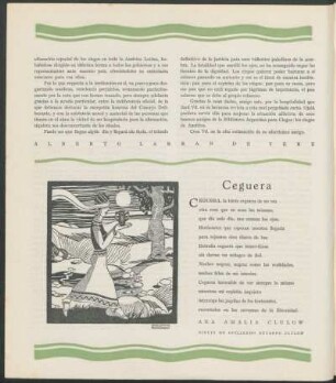 Ceguera : Dibujo de Guillermo Eduardo Clulow