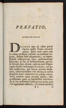 III-XX, Praefatio