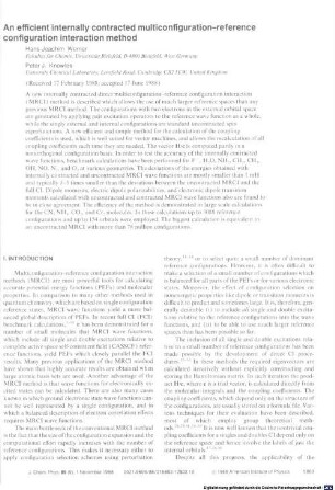 An efficient internally contracted multiconfiguration–reference configuration interaction method