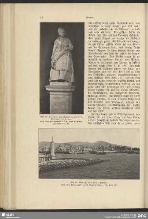Denkmal der Paisanna auf dem Friedhof in Genua