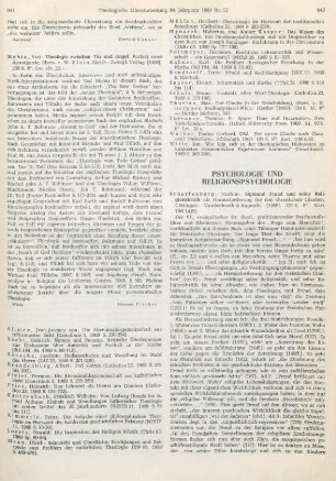 941 [Rezension] Mehta, Ved, Theologie zwischen Tür und Angel
