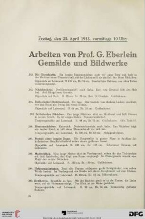 Freitag, vormittags 10 Uhr (Nr. 292-414)