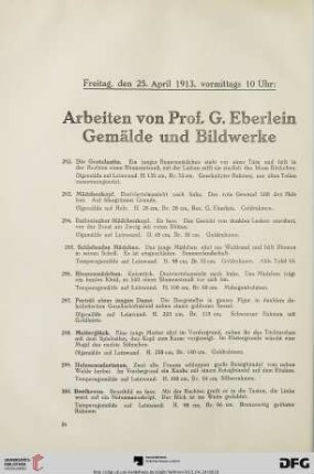 Freitag, vormittags 10 Uhr (Nr. 292-414)