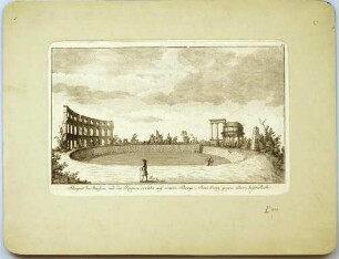 Der Ruinenberg von Norden aus der Vogelschau