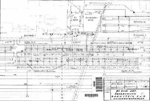 Ulm Hbf: Empf.-Gebäude Bst-Überdachung Bst.2+3 STA,Dach (Übersicht/Ausschreibungsplan)
