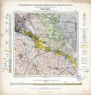 [2919] Hemelingen, Geologische Karte von Preußen und benachbarten deutschen Ländern