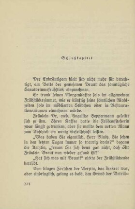 Schlußkapitel