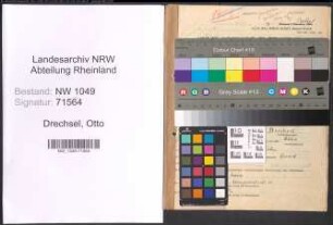 Entnazifizierung Otto Drechsel , geb. 18.11.1896 (Kaufmann)