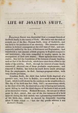 Gulliver's travels into several remote nations of the world