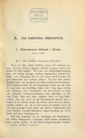 Handbok i svenska kyrkans historia