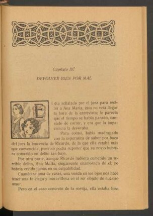 Capítulo XC - Devolver bien por mal