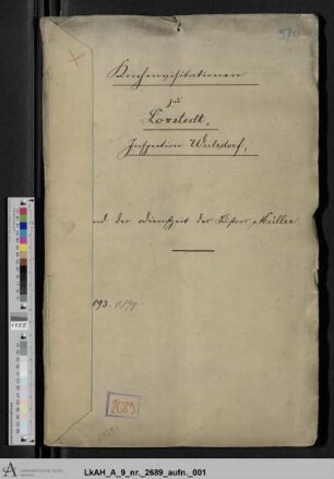 Visitation zu Loxstedt während der Dienstzeit des Pastors Müller