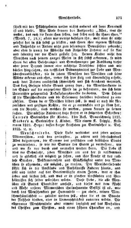Menschenliebe
