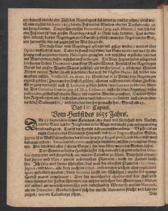Das IV. Capitel. Vom Herbst des 1635 Jahrs.