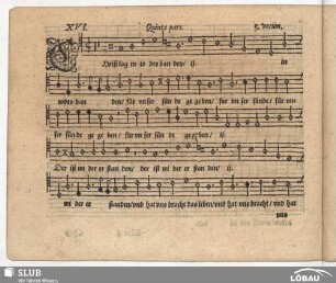 XVI. Christ lag in todes banden