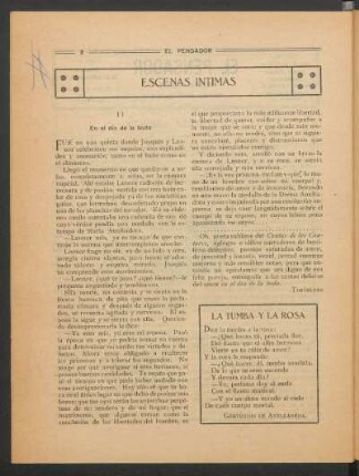 La tumba y la rosa