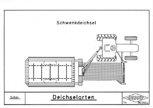 Schwenkdeichsel am Ladewagen