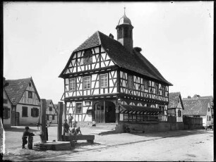 Leopoldshafen Rathaus Ansicht von Südosten