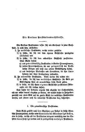 1. Die gewerbsmäßige Prostitution